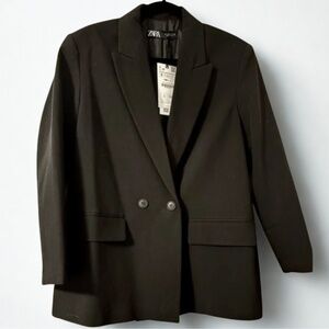 Zara Elegant Black Blazer